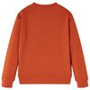 Sudadera infantil color teja claro 104