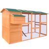 vidaXL Gallinero de madera 295x163x170 cm