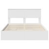 vidaXL Cama con almacenamiento 140 x 190 cm Madera de ingenier&iacute;a