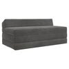 vidaXL Sof&aacute; Cama Plegable Gris oscuro 120 x 60 x 49 cm Tela