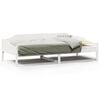 vidaXL Cama sin colch&oacute;n madera maciza de pino blanca 80x200 cm