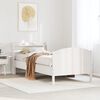 vidaXL Estructura de cama sin colch&oacute;n madera de pino blanca 90x200 cm