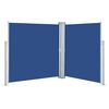 vidaXL Toldo lateral retr&aacute;ctil azul 140x600 cm