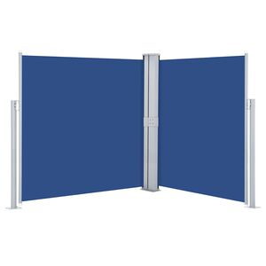 vidaXL Toldo lateral retr&aacute;ctil azul 140x600 cm