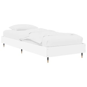 vidaXL Estructura de cama Blanco 80 x 200 cm Madera de ingenier&iacute;a