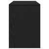 vidaXL Gabinete de TV Roble Negro 102 x 37,5 x 52,5 cm