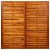 vidaXL Mesa de centro de jardín madera maciza de acacia 110x110x45 cm