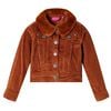 vidaXL Chaqueta infantil pana color co&ntilde;ac 92