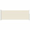 vidaXL Toldo lateral retr&aacute;ctil 160x500 cm crema
