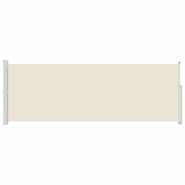 vidaXL Toldo lateral retr&aacute;ctil 160x500 cm crema