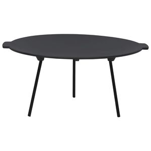 vidaXL Placa de parrilla de hierro fundido &Oslash;44 cm