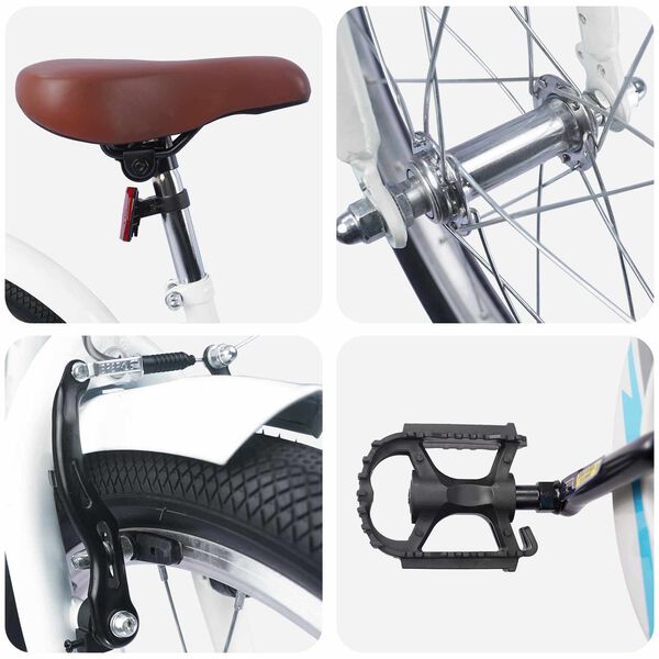 vidaXL Bicicleta Infantil 20 Pulgadas para 6-11 a&ntilde;os