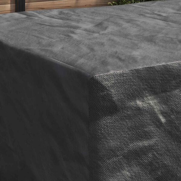 vidaXL Funda para muebles Liso Negro 240 x 160 x 100 cm 420D