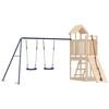 vidaXL Parque infantil de exterior madera maciza de pino