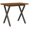 vidaXL Mesa de Comedor Cuadrada 90 x 55 x 75 cm