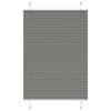 vidaXL Estor Plisado Antracita 85x150 cm Tela Ancho 84,4 cm Poli&eacute;ster