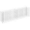 vidaXL Arriate de gaviones de acero galvanizado 180x30x60 cm