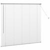 vidaXL Persianas venecianas Manual Plateado 130 x 150 cm Aluminio