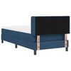 vidaXL Cama box spring con colch&oacute;n con colch&oacute;n Azul 80 x 200 cm
