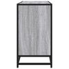 vidaXL Mueble lavabo ba&ntilde;o madera contrachapada sonoma gris 65x33x60 cm