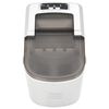 vidaXL Máquina para hacer cubitos de hielo 2,4 L 15 kg / 24 h plateado