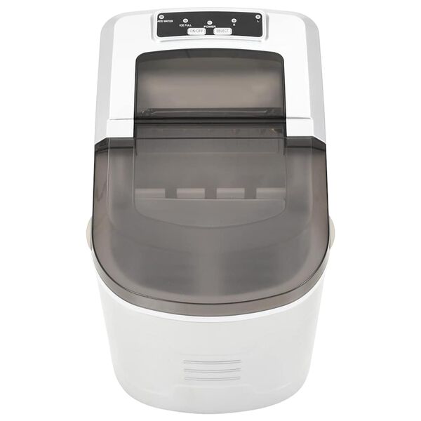 vidaXL Máquina para hacer cubitos de hielo 2,4 L 15 kg / 24 h plateado