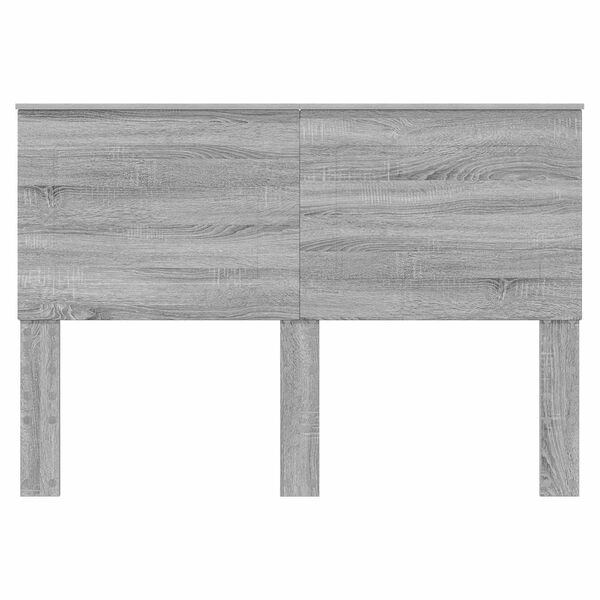 vidaXL Cabecero Gris Sonoma 150 cm Madera contrachapada