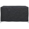 vidaXL Funda para muebles Liso Negro 180 x 120 x 74 cm 210D