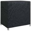 vidaXL Funda para columpio de exterior Negro 175 x 125 x 180 cm