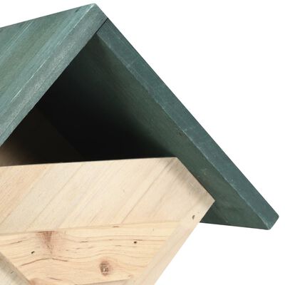 vidaXL Casa para pájaros 4 unidades madera de abeto 24x16x30 cm
