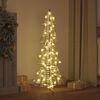 vidaXL &Aacute;rbol de Navidad con 100 LED C&aacute;lido 120 cm PET