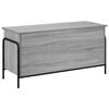 vidaXL Caja de Almacenamiento Sonoma gris 80 x 40 x 49,5 cm