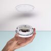 Smartwares Set de 2 detectores de humo blanco 10x10x3,5 cm