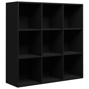 vidaXL Estanter&iacute;a madera de ingenier&iacute;a negro 98x29x97,5 cm