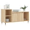 vidaXL Mueble para TV madera contrachapada roble Sonoma 100x35x55 cm