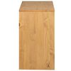 vidaXL Aparador SAUDA madera maciza pino roble 80x43x75,5 cm