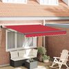 vidaXL Toldo Rojo 300 x 250 x 165 cm Poli&eacute;ster
