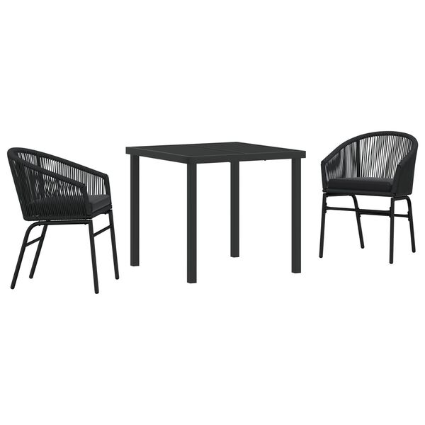 vidaXL Conjunto de Comedor de Jard&iacute;n 7 pcs Marr&oacute;n