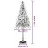 vidaXL &Aacute;rbol de Navidad artificial con soporte 86 x 86 x 210 cm