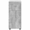 vidaXL Juego de Muebles de Ba&ntilde;o TULUM Gris Sonoma 37 x 31,5 x 82 cm