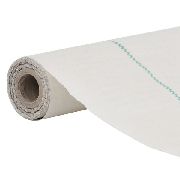 vidaXL Membrana de malezas PP blanca 2x25 m