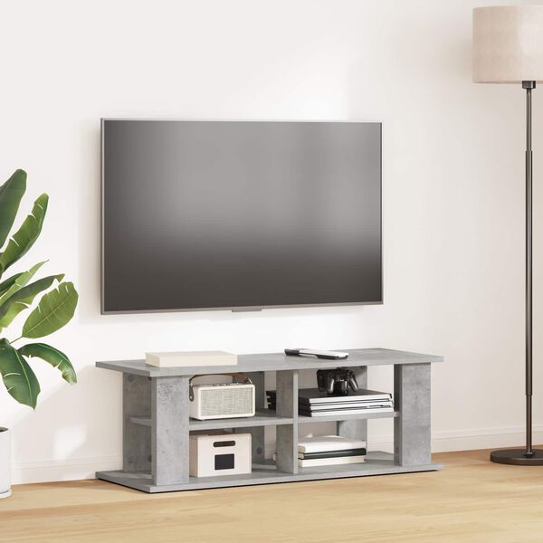 vidaXL Soporte para TV Gris Concreto 96 x 35 x 33,5 cm