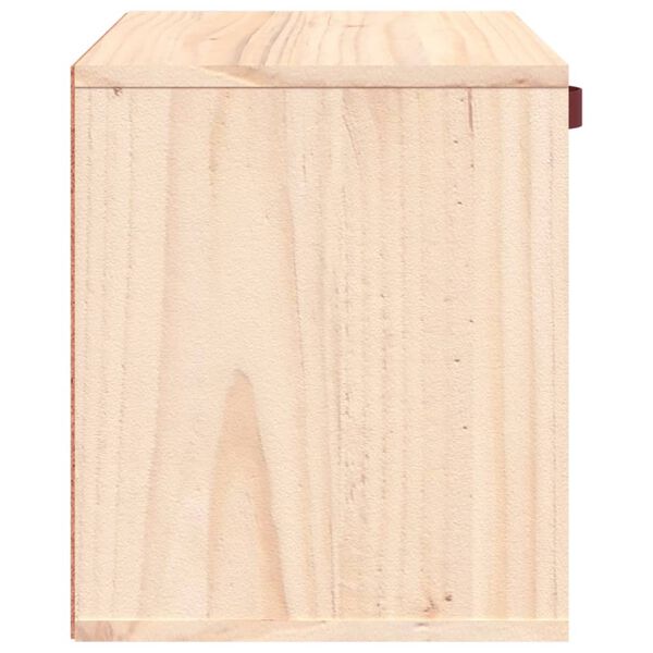 vidaXL Armario de pared de madera maciza de pino 40x30x35 cm