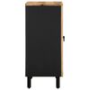 vidaXL Aparador de madera maciza de mango rugosa 60x33,5x75 cm