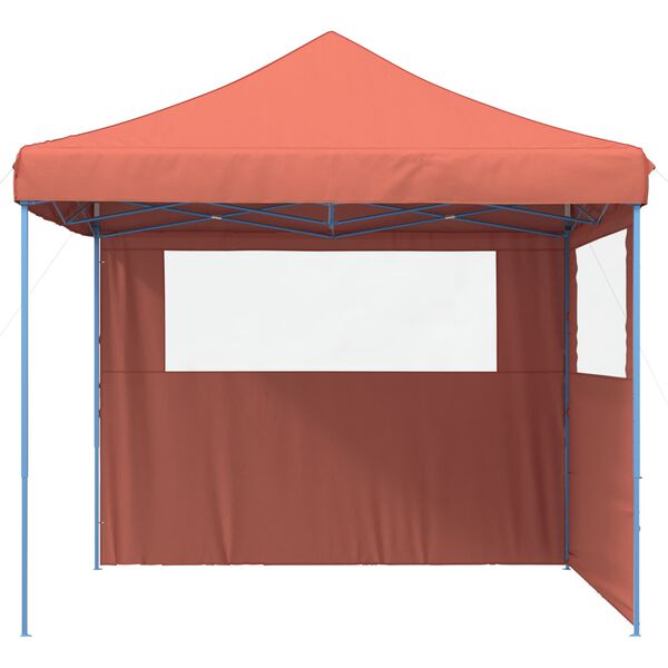 vidaXL Carpa de Fiesta Terracota 292 x 292 x 315 cm Tela Oxford
