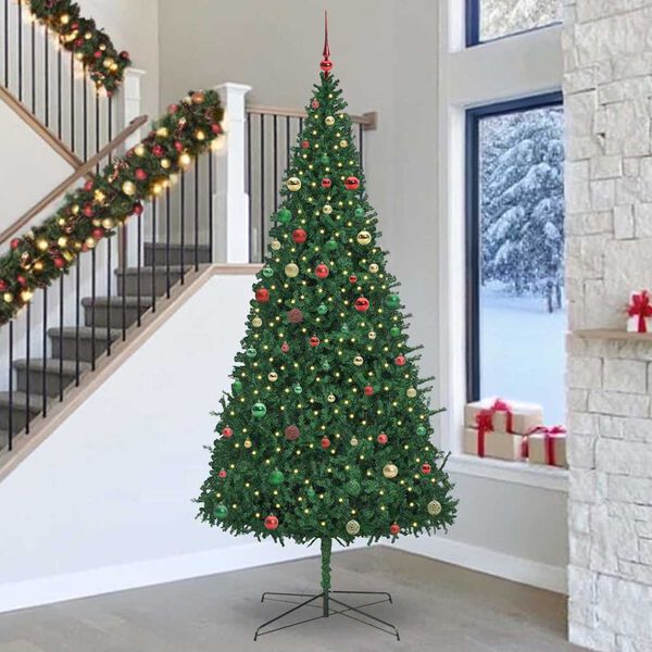 vidaXL Árbol de Navidad Verde 400 cm PVC
