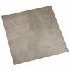 vidaXL Tableros de Suelo 5,11 m&sup2; 55 pcs PVC Marr&oacute;n Oscuro y Gris