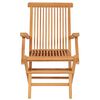 vidaXL Juego de comedor para jard&iacute;n 7 piezas madera maciza teca