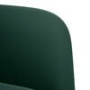 vidaXL Sof&aacute; Loveseat verde oscuro 109 cm terciopelo