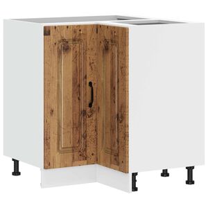 vidaXL Mueble bajo esquinero cocina Kalmar madera antigua ingenier&iacute;a